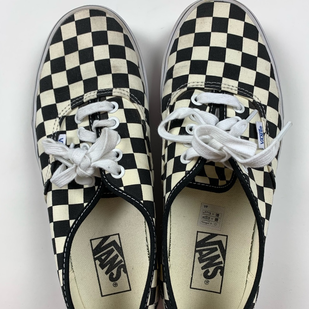 Vans checkered shoes 7.5 men 9 women